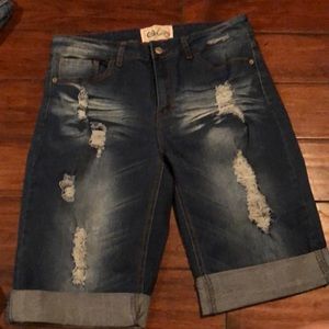 L&B denim Bermuda shorts size 12 *tag removed*